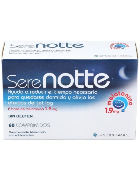 Melatonina 1,9Mg. (Serenotte) 60Comp.Mast.