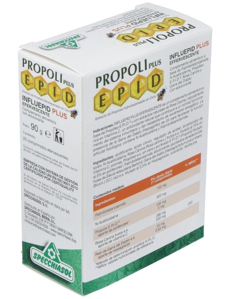 Propoli Plus Epid Influepid Effervescente 20Comp.