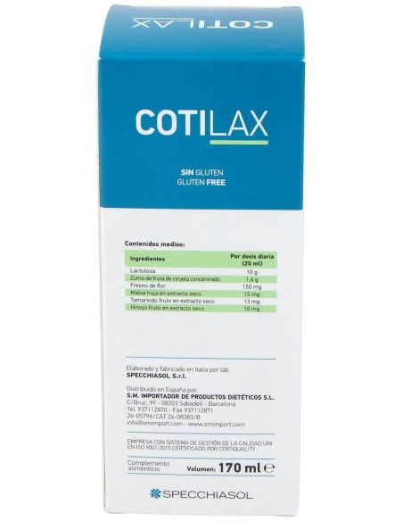 Specchiasol Cotilax 170Ml