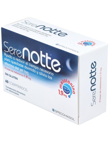 Melatonina 1,9Mg. (Serenotte) 60Comp.Mast.