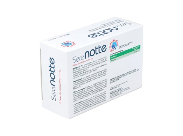 Melatonina 1,9Mg. (Serenotte) 60Comp.Mast.
