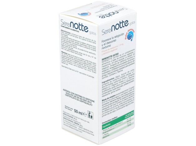 Melatonina 1,9Mg. (Serenotte) 50Ml.