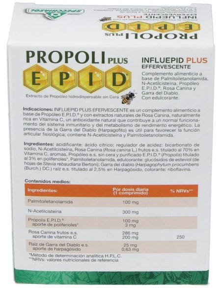 Propoli Plus Epid Influepid Effervescente 20Comp.