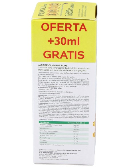 Oligomir Plus Jarabe 200Ml.