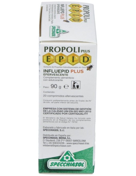 Propoli Plus Epid Influepid Effervescente 20Comp.