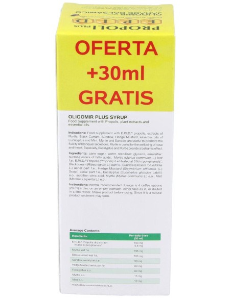 Oligomir Plus Jarabe 200Ml.