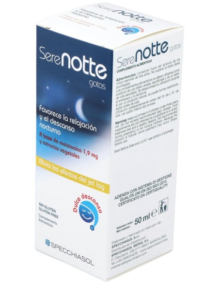 Melatonina 1,9Mg. (Serenotte) 50Ml.