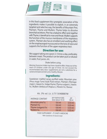 Tusserbe 2 Fluid Jarabe 180Ml.