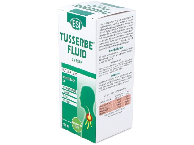 Tusserbe 2 Fluid Jarabe 180Ml.