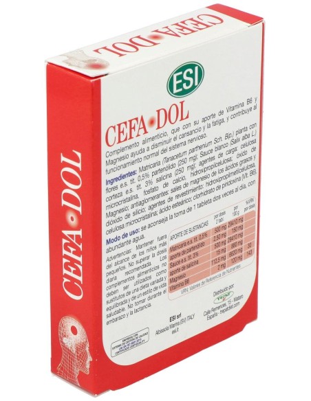 Esi Cefadol 30 Tabletas