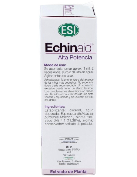 Esi Echinaid Extracto Sin Alcohol 50Ml