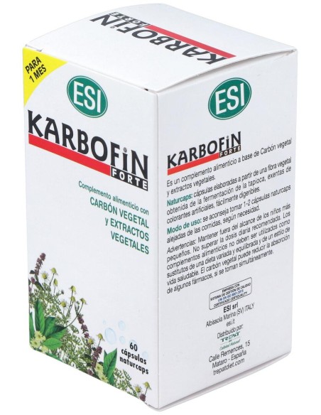 Esi Karbofin Forte 60Caps
