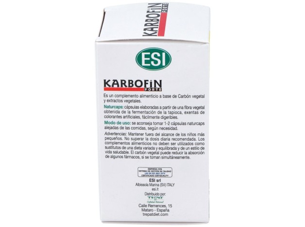 Esi Karbofin Forte 60Caps