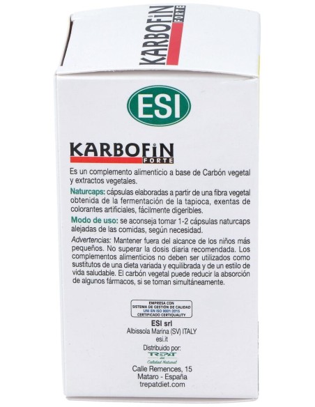 Esi Karbofin Forte 60Caps
