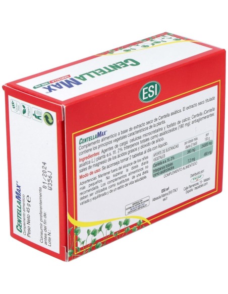Centella Max 60 Tabletas