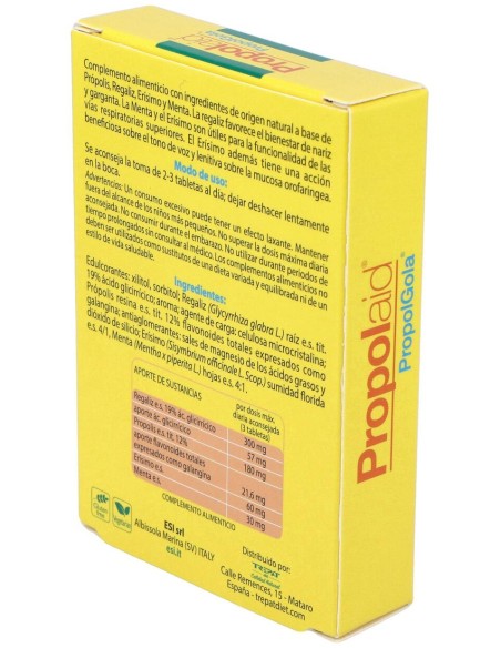 Propolaid Propolgola Sabor Menta 30Comp.