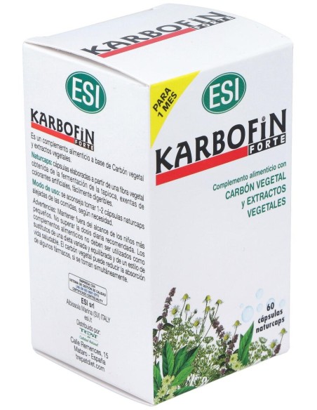 Esi Karbofin Forte 60Caps