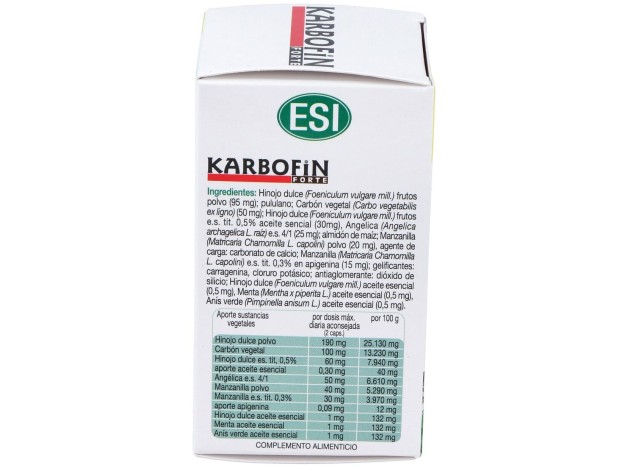Esi Karbofin Forte 60Caps