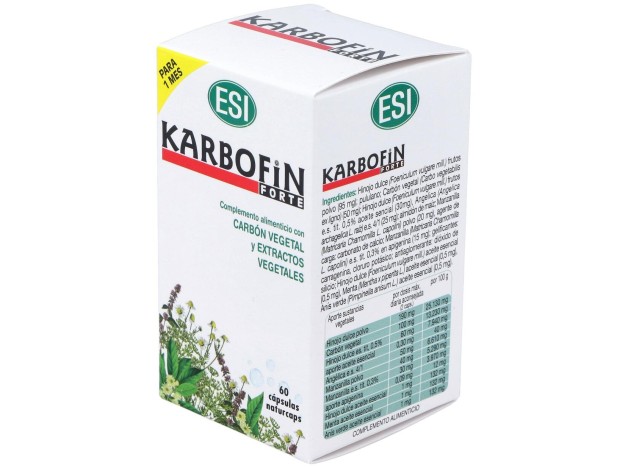 Esi Karbofin Forte 60Caps