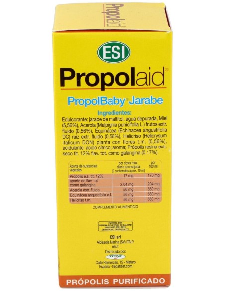 Propolaid Propolbaby Jarabe 180Ml .