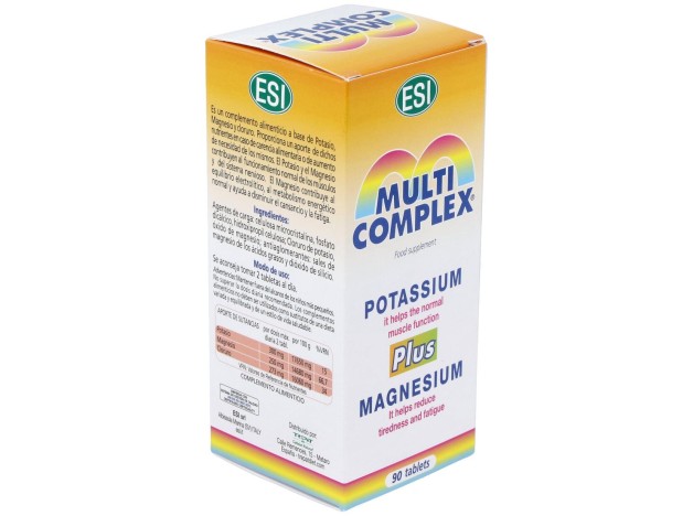 Multicomplex Potasio-Magnesio 90Comp.
