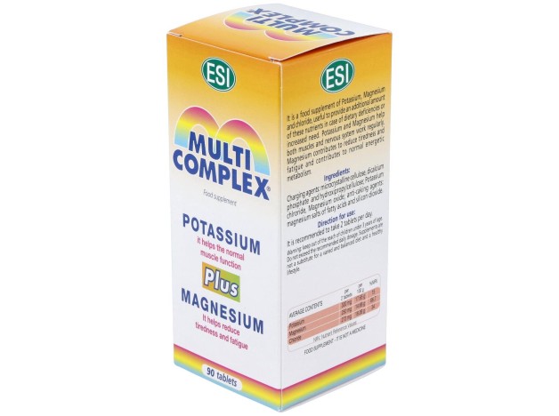Multicomplex Potasio-Magnesio 90Comp.