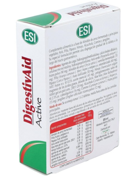 Esi Digestivaid Active 45 Tabletas