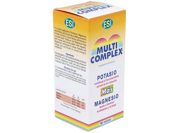 Multicomplex Potasio-Magnesio 90Comp.