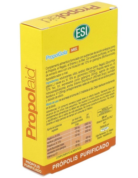 Propolaid Propolgola Sabor Miel 30Comp.