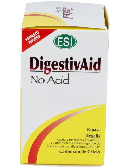 Esi Digestivaid No Acid 60 Tabletas