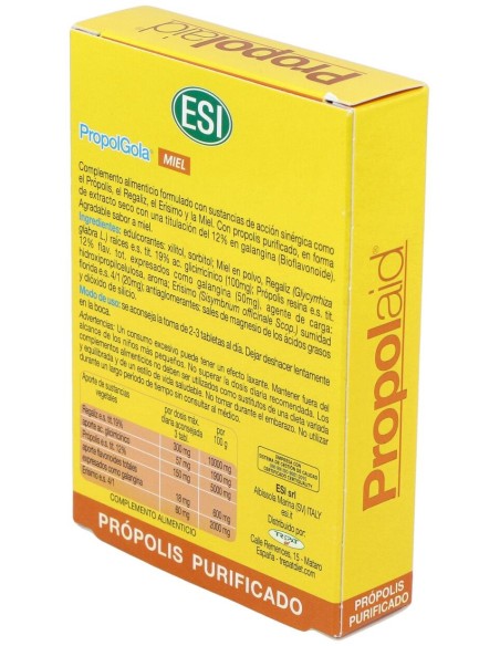 Propolaid Propolgola Sabor Miel 30Comp.