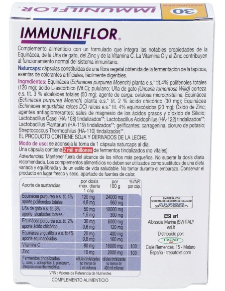 Immunilflor 30Cap.