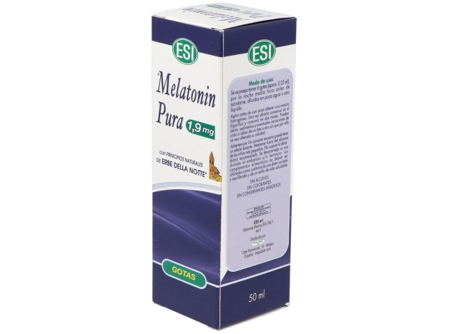 Esi Melatonina Pura Enerbe Note 1,9Mg Gotas 50Ml