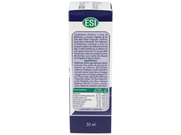Esi Melatonina Pura Enerbe Note 1,9Mg Gotas 50Ml
