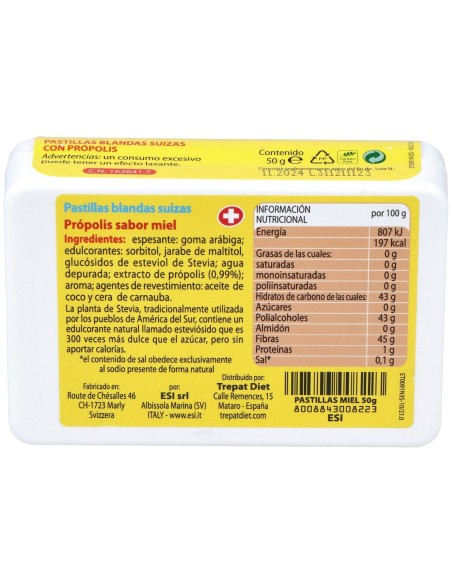 Esi Propolaid Pastillas Blandas Miel 50G