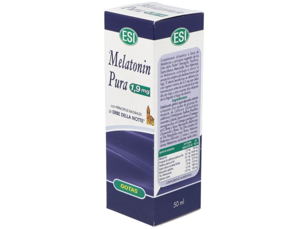 Esi Melatonina Pura Enerbe Note 1,9Mg Gotas 50Ml