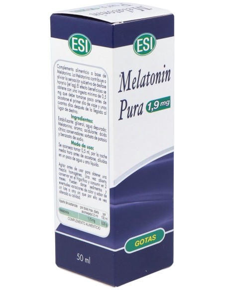 Melatonin Sin Erbe Della Notte 1,9Mg. 50Ml.