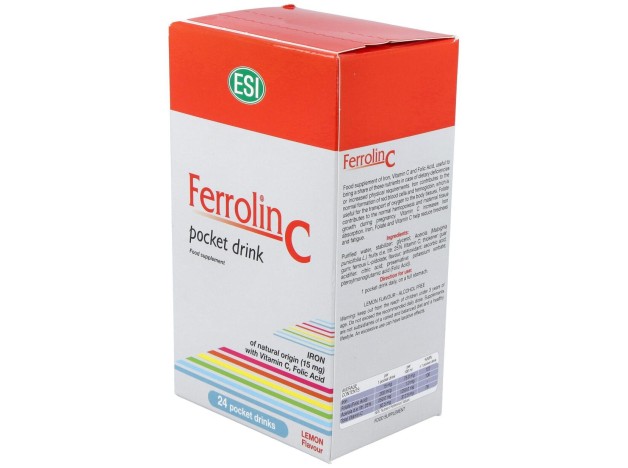 Esi Trepat Diet Ferrolin C Pocket Drink 24 Sobres