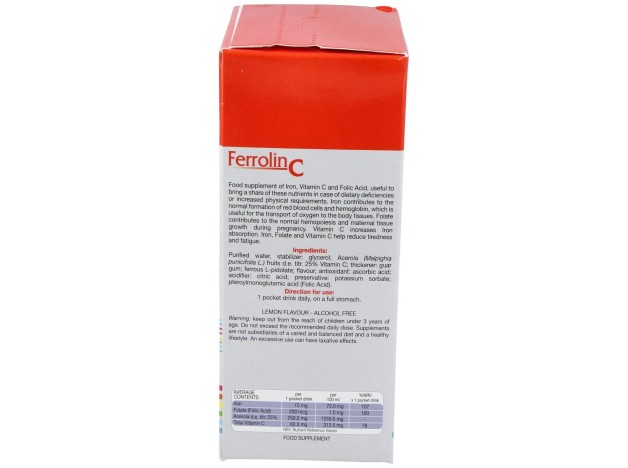 Esi Trepat Diet Ferrolin C Pocket Drink 24 Sobres