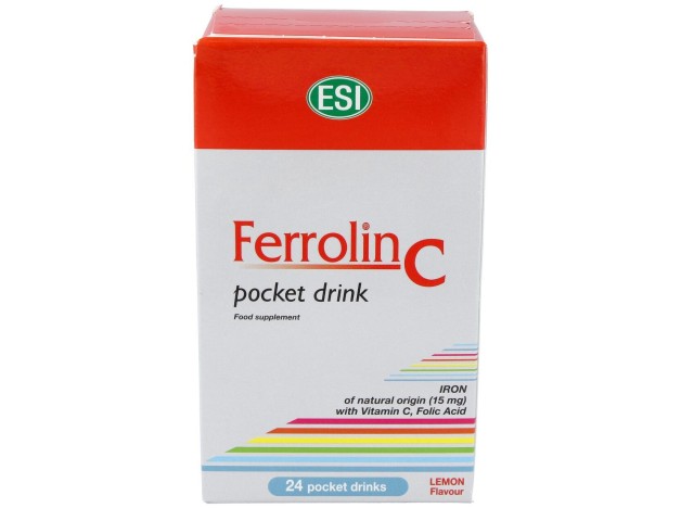 Esi Trepat Diet Ferrolin C Pocket Drink 24 Sobres