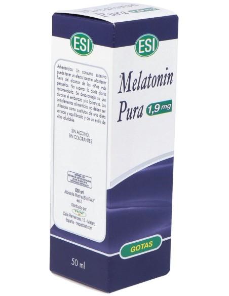 Melatonin Sin Erbe Della Notte 1,9Mg. 50Ml.