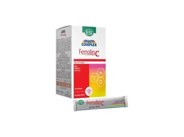 Esi Trepat Diet Ferrolin C Pocket Drink 24 Sobres