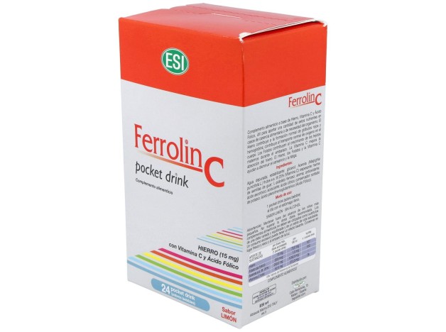 Esi Trepat Diet Ferrolin C Pocket Drink 24 Sobres