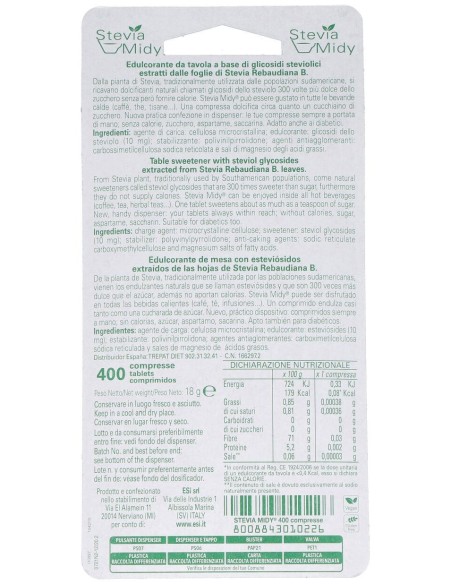 Stevia Midy 400Comp