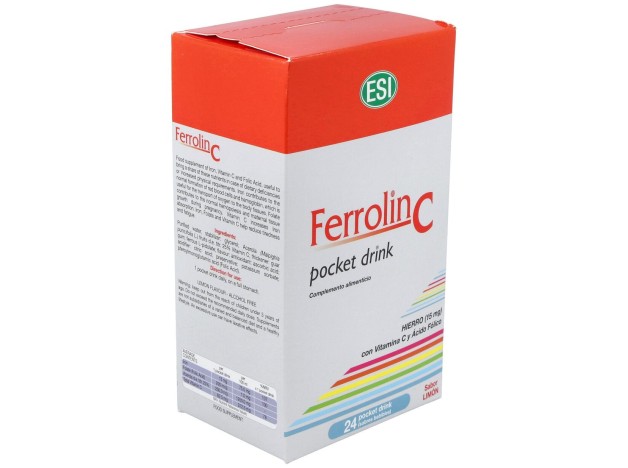 Esi Trepat Diet Ferrolin C Pocket Drink 24 Sobres