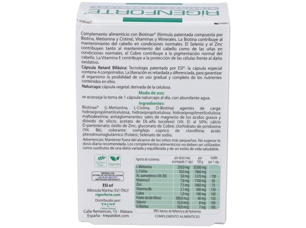 Esi Rigenforte 30Cáps