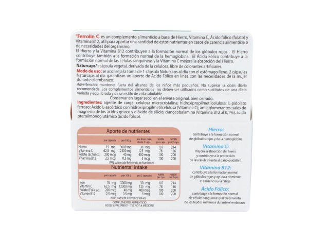 Ferrolin C 30Cap.