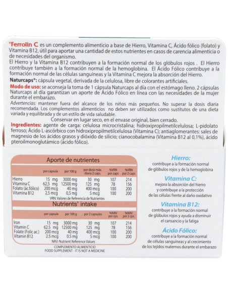 Ferrolin C 30Cap.