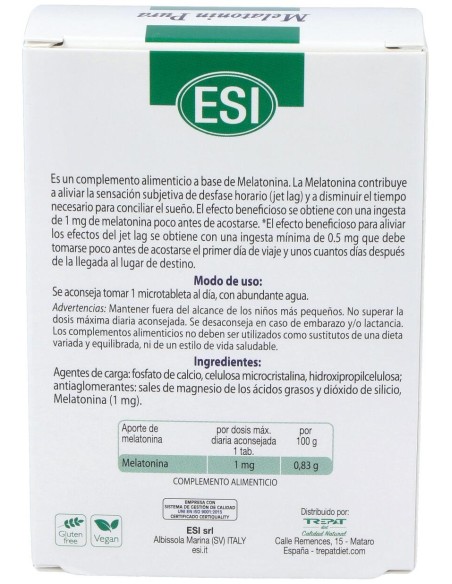 Melatonin Pura 1Mg. 120Comp.