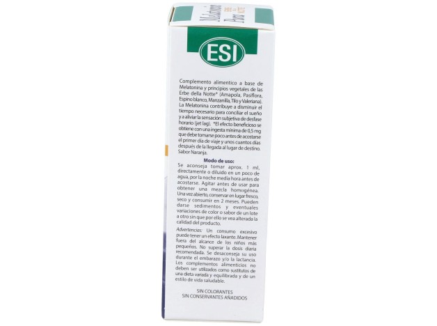 Esi Melatonin Pura Con Erbe Della Notte Gotas...